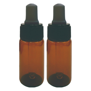 台灣 COSMOS 滴管瓶 15ml, 棕色/透明色 顏色隨機, 2件
