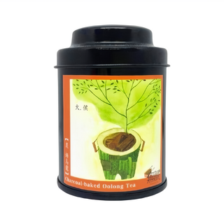 無藏茗茶 阿里山火侯故事茶 炭焙烏龍, 真空包裝 優雅小茶罐 攜帶方便 口感濃厚, 18g, 1罐