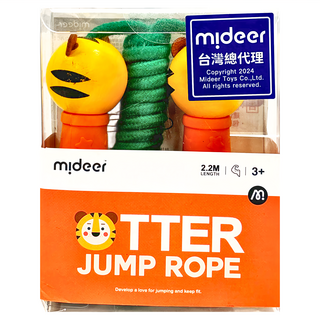 mideer 兒童防滑安全跳繩, 老虎, 1盒