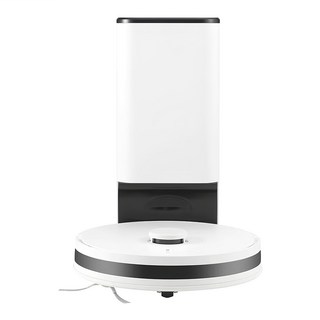 LG 電子 R5-T 智慧聯網自動除塵變頻濕拖清潔機器人 R5-ULTIMATE1 原廠保固, 白色