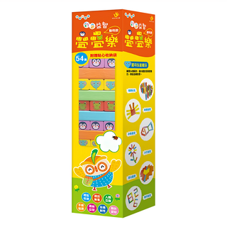 双美生活文創 彩色益智疊疊樂, 動物款, 1盒