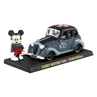 TOMICA TAKARA TOMY DM15週年 + 迪士尼100週年 米奇 小汽車 4904810296966, 灰藍色, 1個
