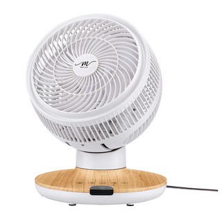 MOLIJIA 魔力家 M187 全自動DC變頻無刷直流循環風扇 9吋, 大風力360度循環, AI自動偵測調速, 10檔風力