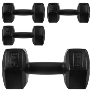 comet 六角型啞鈴, 4kg, 4個