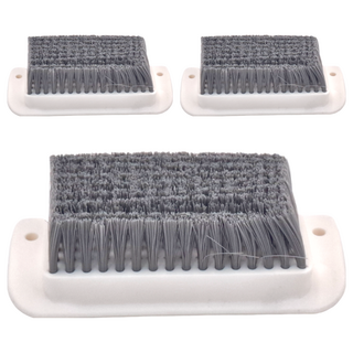 minono 米諾諾 彎板型洗衣刷, 灰色 + 白色, 3個