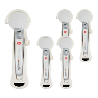 SUNDEN 經典放大鏡指甲剪 13.8cm*4.4cm, 白色, 5個