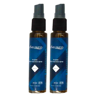 LOVELINESS 腋味淨酵素體香噴霧 30ml 台灣製造, 2瓶