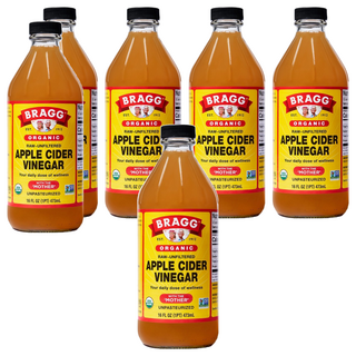 BRAGG 有機蘋果醋, 473ml, 6瓶