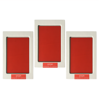 毛皇上 寵物印泥 小號 紅色 - 寵物手足印紀念、免洗不沾手印台, 3個