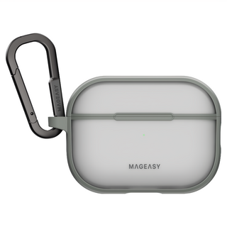 MAGEASY Roam 城市漫遊霧透耳機保護殼, 4895241131486, 霧透灰, 1個