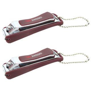 台灣 COSMOS 果凍系列 小精靈指甲剪, 混合色, 2個