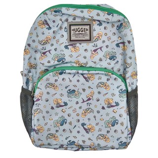 HUGGER 兒童背包 HBPL-2022 美人魚圖案, 25 x 13 x 35cm