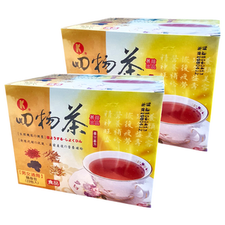 展瑄 四物茶 促進新陳代謝 產前產後補給 養生 保健飲品 男女通用, 5g, 20包, 2盒