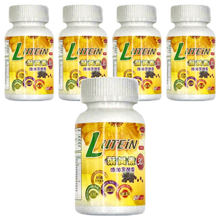 good Life 得意人生 高單位30mg 葉黃素黑醋栗膠囊, 60顆, 5罐