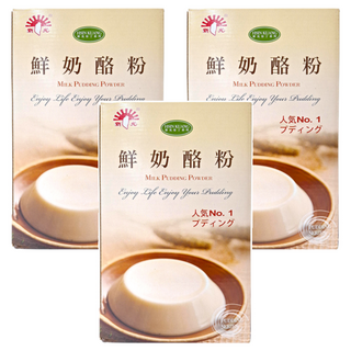 新光洋菜 鮮奶酪粉，人氣No.1, 1kg, 3盒