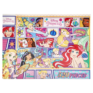 Disney 迪士尼 盒裝拼圖 迪士尼公主 520片 Set, 1盒