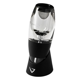 VINTURI 紅酒醒酒器，V1010ANM 型號，含濾網和底座, 6.5 x 5.5 x 15cm, 1個