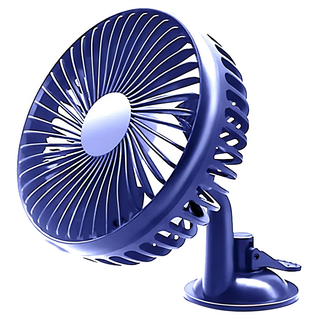 SINYI 汽車兩用USB勁涼風扇 5吋 海軍藍色, 108000