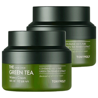 TONYMOLY 綠茶保濕霜 含有發酵綠茶提取物, 100ml, 2罐