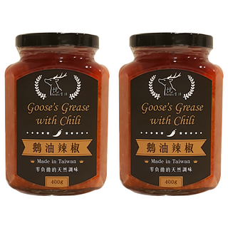 Well Life 悅生活 極鮮 黃金3A頂級混種辣椒款鵝油 2罐, 400g