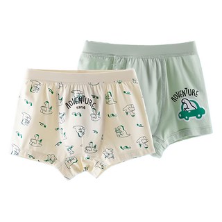 盛特士 男童平角褲100cm 趣味小恐龍 柔軟舒適 透氣親膚, 100, 小恐龍