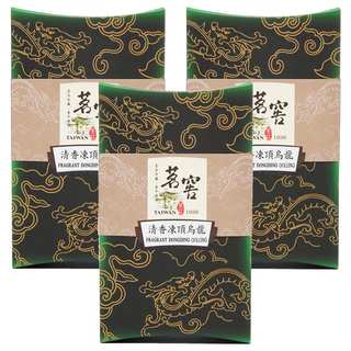CAOLY TEA 茗窖茶莊 清香凍頂烏龍茶葉 100g 台灣高山茶 清新回甘 獨立包裝, 1入, 3盒