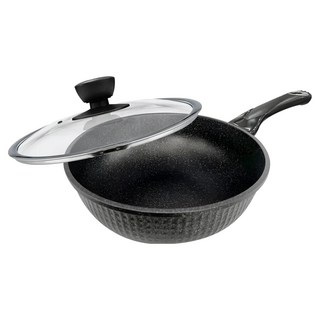 PERFECT 理想 韓國石墨烯IH不沾炒鍋 附蓋, 30cm, 1個