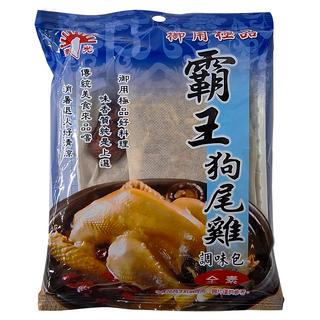 新光洋菜 霸王狗尾雞調味包 全素, 60g, 1包