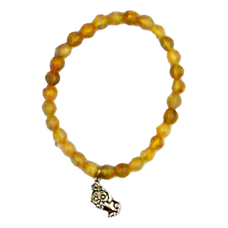 貔貅鈦晶手鍊, 單色, 18cm