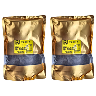 蔘大王 炒決明子, 無咖啡因, 純草本配方, 減少油膩感, 600g, 2包, 6份