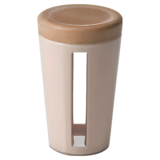 omADA 生活密封儲物罐 AV 1.2L 12*20CM 可供食品接觸用途, 米白色, 1個