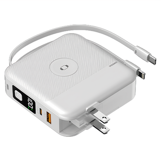 OWEIDA 歐威達 AI智能無線充行動電源 10000mAh, BS-WL720, 白色