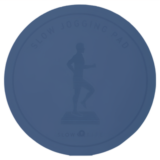 SLOW LIFE 圓形超慢跑墊 厚款 P24713 60 x 60 x 1.9cm 深藍色, 1片