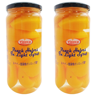 Videca 維德卡 特級切片水蜜桃 西班牙產, 400g, 2罐