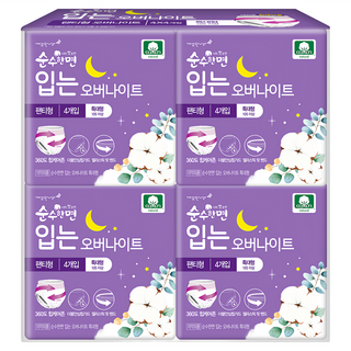 Pure Cotton 纯棉美人 褲型夜用衛生棉 105以上適用, 1包, 16片, 特大型(105cm以上)