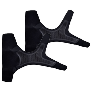 AD ROCKET 雙重加壓輕薄透氣運動護踝 蜂巢紋PRO款 V型加壓 OK布尼龍, L號, 2個