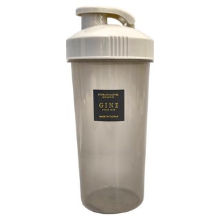 GINII 基尼 食品級不漏隨行杯 600ml 透明黑 MIT台灣設計製造, 1個