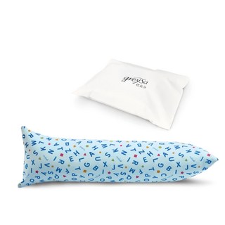 greySa 格蕾莎 兒童側睡抱枕 + 備用布套, ABC