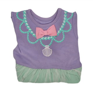 兒童純棉變裝公主裙 海洋公主, 90