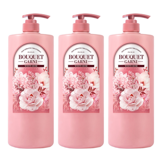 BOUQUET GARNI 絲滑角蛋白護髮素 白麝香 1.5L, 3瓶
