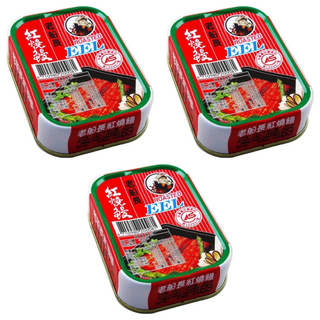 老船長 紅燒鰻, 膠質含量高, 紅燒製作最可口, 100g, 3罐