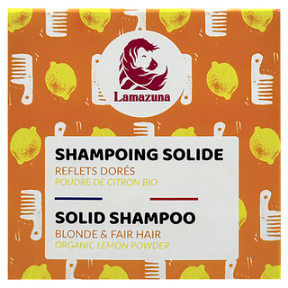 Lamazuna 有機檸檬粉洗髮皂 - 金髮專用, 70ml, 1盒