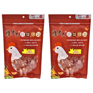 雞老大 軟嫩香煎雞排肉絲 100%新鮮雞肉 低脂肪 全犬適用 台灣製造, 起司 + 雞肉, 90g, 2包