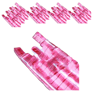 背心袋 15斤袋 70 x 40cm 紅白條, 10包