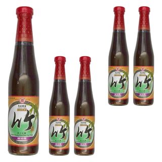 丸莊醬油 竹級黑豆蔭油膏 - 嚴選黑豆原料 古法純釀 減鹽配方, 500ml, 5瓶