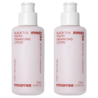 INNISFREE 紅茶極效修護乳, 濟州紅茶萃取, 保濕光澤, 彈力緊緻, 170ml, 2瓶