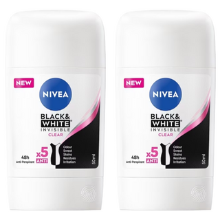 NIVEA 妮維雅 止汗爽身乳膏Pro 無印乾爽, 50ml, 2瓶