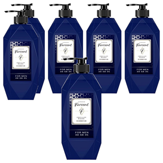 LES PARFUMS DE Farcent 香水 胺基酸沐浴露 雪松琥珀, 780g, 6瓶