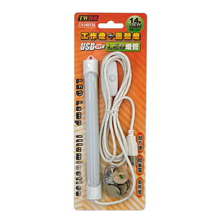 TWHAMMER 焊馬 USB 5V LED燈管 工作燈 露營燈, CY-H5126, 1個