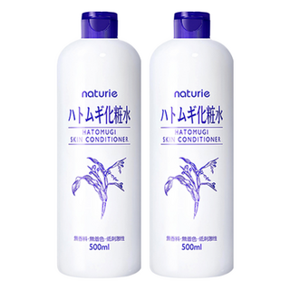 imju naturie 薏仁清潤化妝水 清爽保濕 溫和配方 適合敏感肌 深層滋潤 肌膚透亮, 500ml, 2瓶